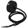 ISOLED Deckenbaldachin rund 60mm, schwarz inkl. 2-pol. Stoffkabel 1,5m