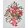 Stickereien Plauen Fensterbild STICKEREIEN PLAUEN "Blumenschleife Fensterbild" Gr. 1, gelb (gelbgrün), B:20cm H:28cm, Polyester, Fensterbilder, Fensterbild "Blumenschleife"