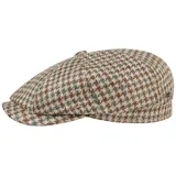 Stetson Flat Cap (1-St) Schirmmütze mit Schirm, Made in Germany beige 57 cm