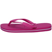 Havaianas Unisex Brasil Logo Flipflop, Rose Gum, 37/38 EU - 37/38 EU