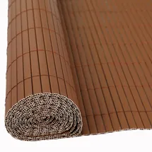 Estexo Sichtschutzmatte 120 x 500 cm Braun PVC