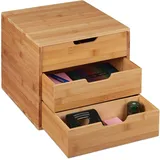 Relaxdays Organizer 3 Schubladen