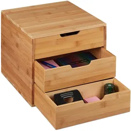 Relaxdays Organizer 3 Schubladen
