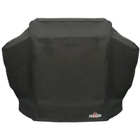 Grillfürst Grillabdeckung 155 x 66 x 124 cm Polyester schwarz
