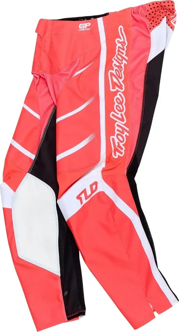 Troy Lee Designs GP Pro Spun Motocross Hose, schwarz-weiss-rot, Größe 36 für Männer