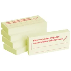 Haftnotiz beide Ehegatt.unter. 1301010104 75x35mm  5Bk