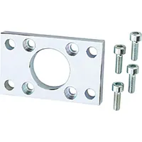 Riegler Front- oder Bodenflansch, ISO 15552, ISO 21287, Kolben- Ø80