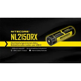Nitecore 21700 5000 mAh 1 St.