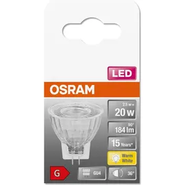 Osram LED-Reflektorlampe 00215120 2,5 W GU4 warmweiß