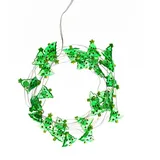 LINDBY LED-Lichterkette Motje, Weihnachtsbäume, 320 cm, IP20 - Grün