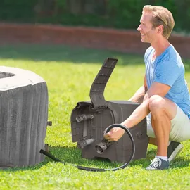 Intex PureSpa Bubble Deluxe Ø 196 x 71 cm greywood