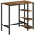VASAGLE Bistrotisch braun 109,0 x 60,0 x 100,0 cm