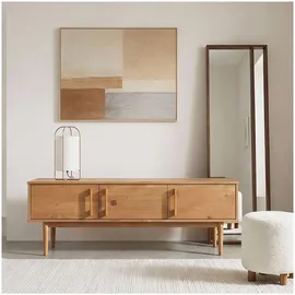 Idimex Tecca Lowboard 145 x 48 x 41 cm Braun Massivholz