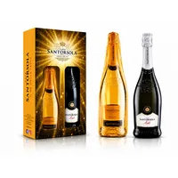 Sant'Orsola Prosecco D.O.C. Millesimato + Asti DOCG Schaumwein (2 x 0.75 l)