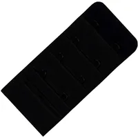 Miss Perfect Wow 2 Go BH Verlängerung 2 Haken Schwarz BH Verschluss Erweiterung Bra Extender 3,8 cm Breite - Einheitsgröße
