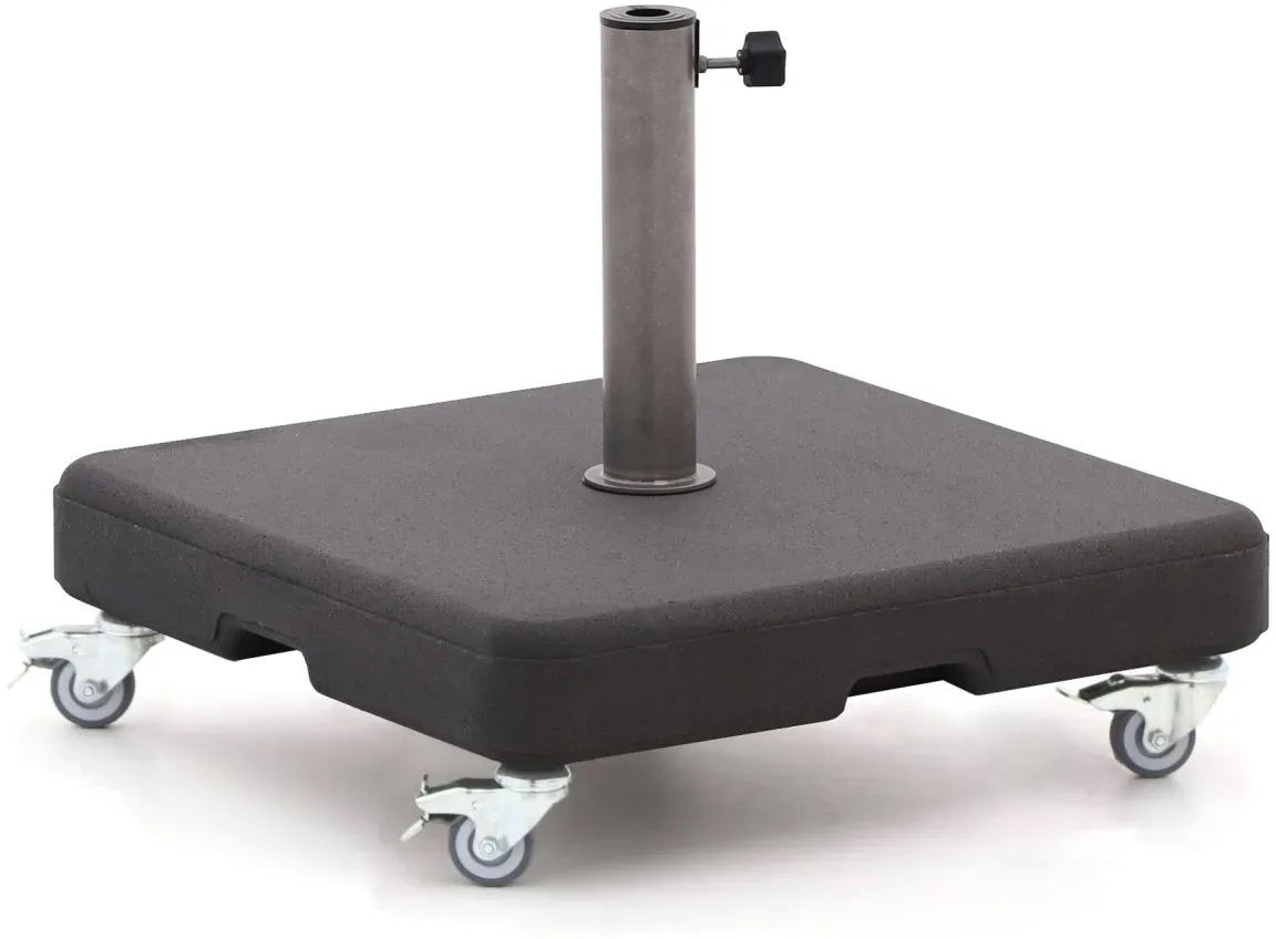 + 10 % Kassenrabatt | Sonnenschirmständer mit Rollen 60 kg Beton