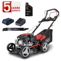 SCHEPPACH Benzin Rasenmäher RM420 3,5 PS 6in1 inkl. 0,6