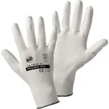 leipold doehle Micro-pu knitted Nylon Arbeitshandschuh Größe (handschuhe): 8, M En 388 Cat