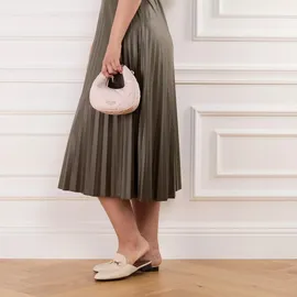 GUESS Umhängetasche Marieke Mini Hobo Bag Light Beige Logo