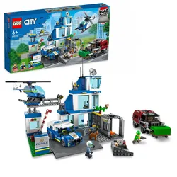 LEGO® Konstruktionsspielsteine »Polizeistation (60316), LEGO® City«, (668 St.) LEGO® bunt