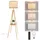 yooshine Stehlampe Dimmbar Beige
