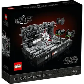 LEGO Star Wars Death Star Trench Run Diorama 75329