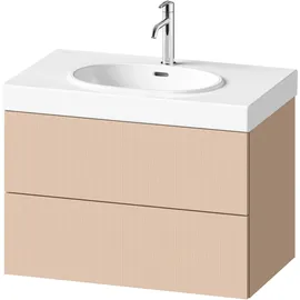 Duravit Balcoon Waschtischunterbau, wandhängend, 2 Schubkästen,