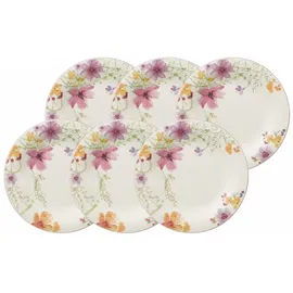 Villeroy & Boch Speiseteller Mariefleur Basic 27 cm mehrfarbig 6er Set