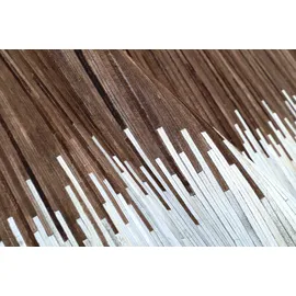 Myflair HIDE HARMONY Fellteppich 80 x 150 cm Braun/Weiß