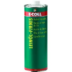 Leinöl-Firnis silikon-/bleifrei, Anstrich- und Imprägniermittel 1L Dose - braun