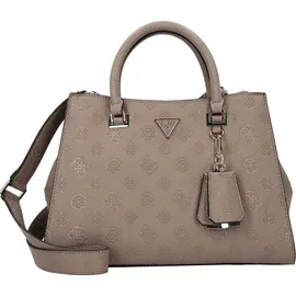 GUESS Handtasche Cresidia II Society Satchel Dark Taupe