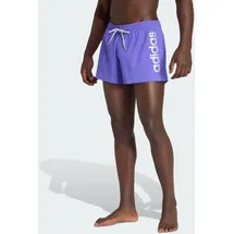 adidas Badeshorts LOGO ELASTISCHE STRICK-BADEHOSE Tent Green/White XL