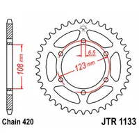 JT Sprockets JT JTR1133,53