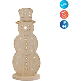 NÄVE Schneemann 50 cm beige