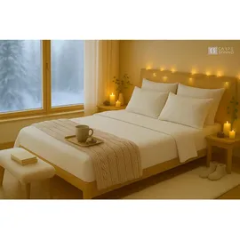 Carpe Sonno Spannbettlaken Biber 140 x 200 cm beige