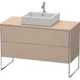 Duravit XSquare 120x54,8cm, lei, f Kons, 2 Ausz., steh.