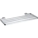 Brillantbad BIA Handtuchablage Messing Chrom 500x20x205 mm für Bad & WC >> zum Bohren