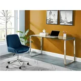 vente-unique Schreibtisch - Glas & Metall - FREYA