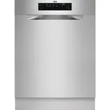 AEG Unterbau Geschirrspüler 60cm, Serie 7000, Glasschutz, Energieklasse A, Besteckschublade, personalisierte Zeit-Steuerung, leise 42dB, Wasserstopp, ComfortRails-Teleskopauszüge, FUS7676APM