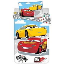 Jerry Fabrics Disney Cars Baby Bettwäsche 40 x 60 cm + 100 x 135 cm