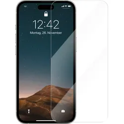 WOODCESSORIES Asahi Glass Premium 3D für iPhone 15