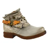 A.S.98 Airstep Damen Leder Stiefeletten Stiefel Biker Schuh Grau 35 EU