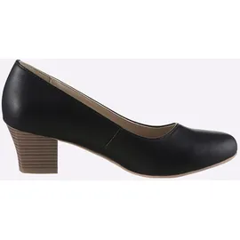 Andrea Conti Pumps ANDREA CONTI, Damen, Gr. 38, nachtblau, Lederimitat, Schuhe Pumps