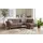 sit&more Ecksofa SIT & MORE "Clio L-Form", braun (schoko), B:254cm H:89cm T:190cm, Sofas, Ecksofa, wahlweise mit Bettfunktion und Bettkasten, inklusive Federkern