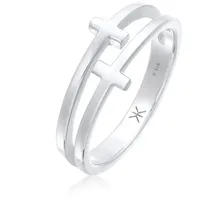KUZZOI Ring Herren Kreuz Double 925