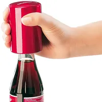Pearl Ultrapraktischer Flaschenöffner 'push2open' (Kapselheber)