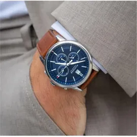 Tommy Hilfiger Kyle Blau Leder 42 mm 1791629