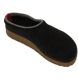 HAFLINGER Grizzly Kris Pantoffel Grau 44