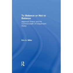 To Balance or Not to Balance als eBook Download von Eric A. Miller