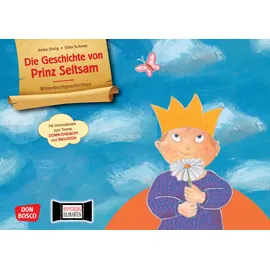 Don Bosco Die Geschichte von Prinz Seltsam. Wie gut, dass jeder anders ist! Kamishibai Bildkartenset mit Informationen zum Down-Syndrom